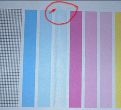 Warna Tinta Printer Tidak Sempurna